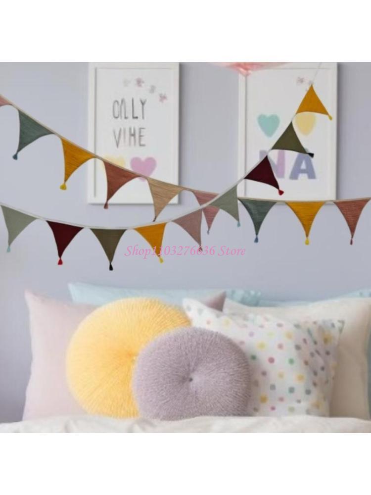 Baby Nursery Bunting - R6FD – banderoles respirantes couleur bonbon