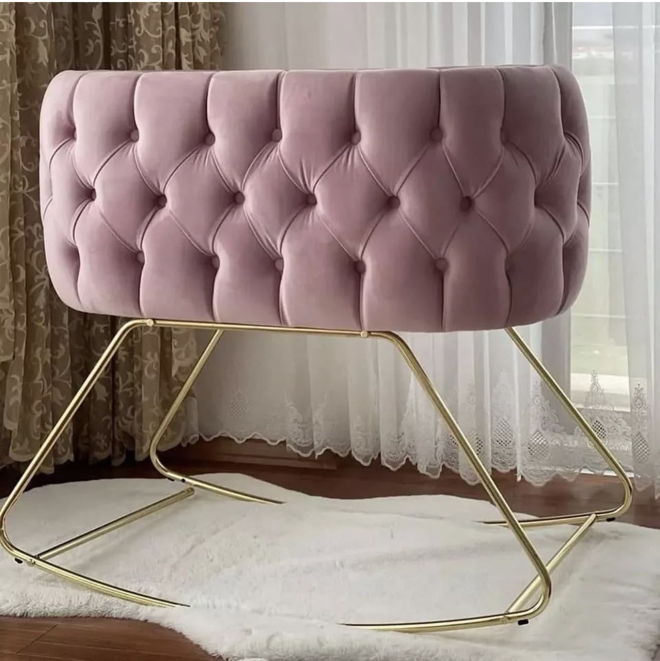 Baby Nursery Glider - Balançoire lit Internet célébrité ins vent