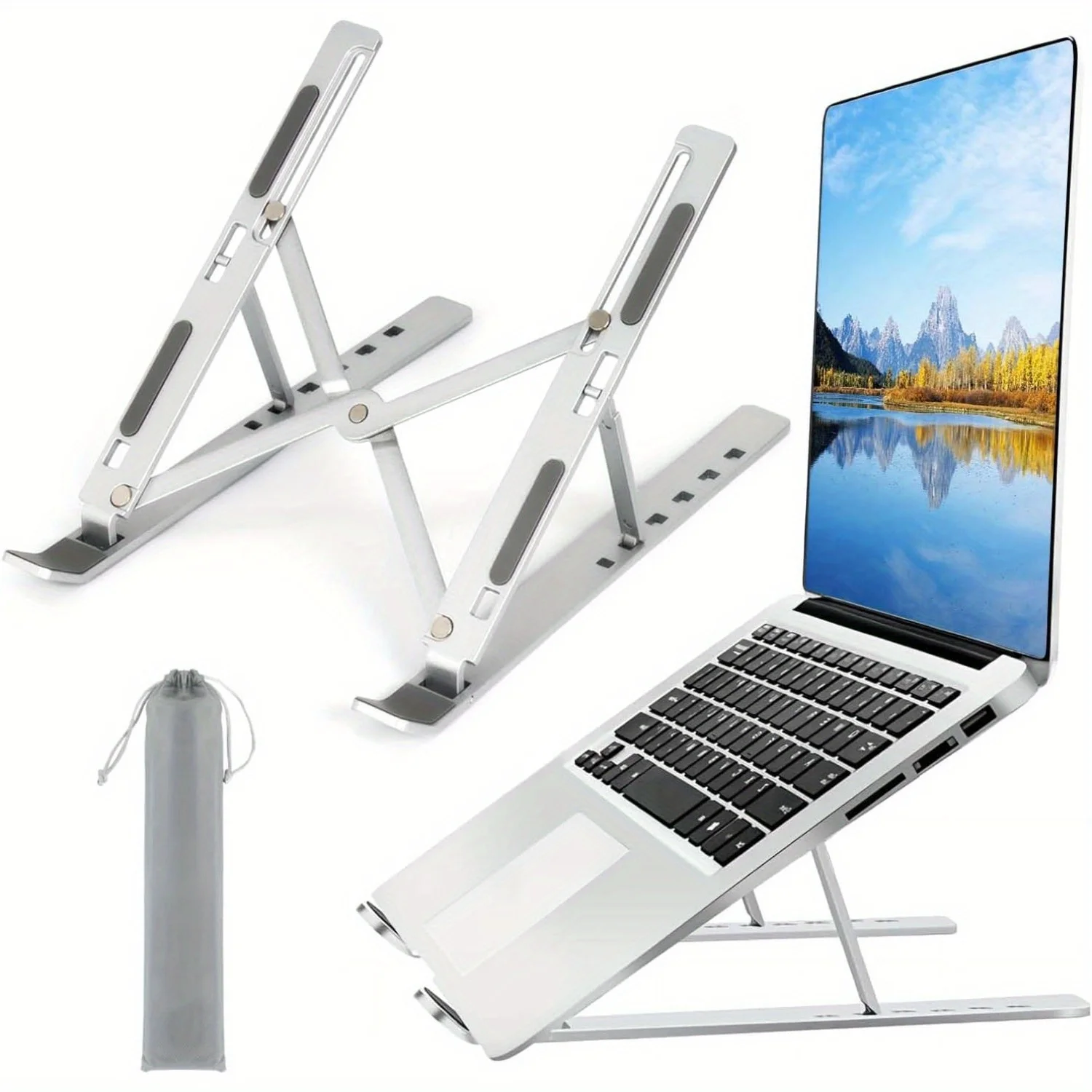 Growth Chart Ruler - Support pour ordinateur portable réglable en
