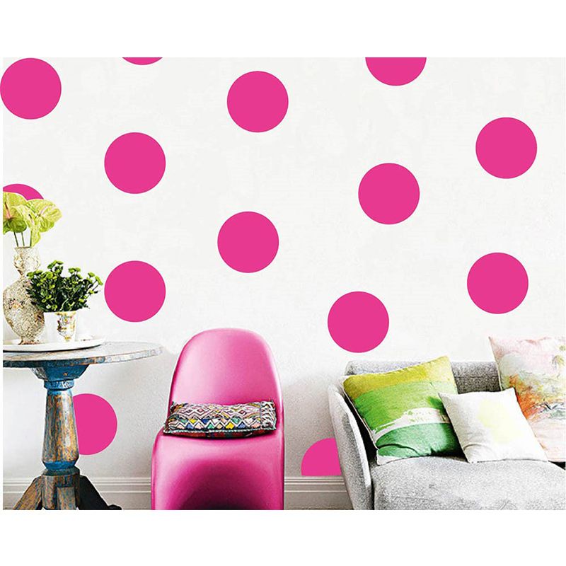 Baby Nursery Yellow - Autocollants Muraux Brillants Rose Jaune à