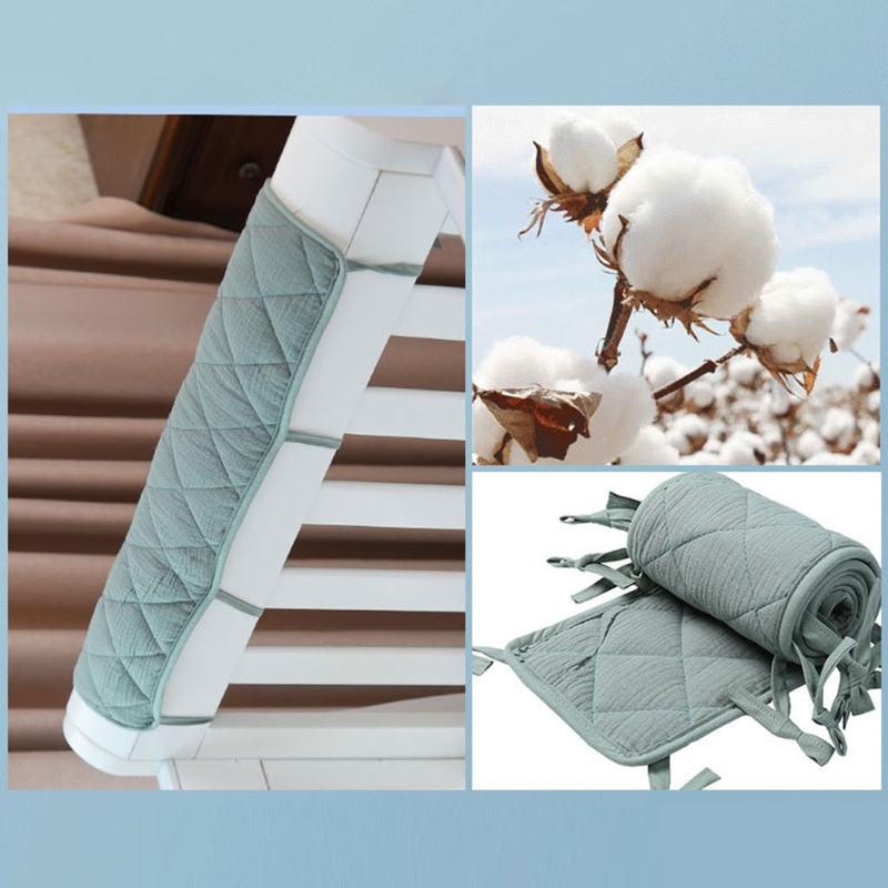 Baby Nursery Glider - Pare-choc de berceau en coton, Protection