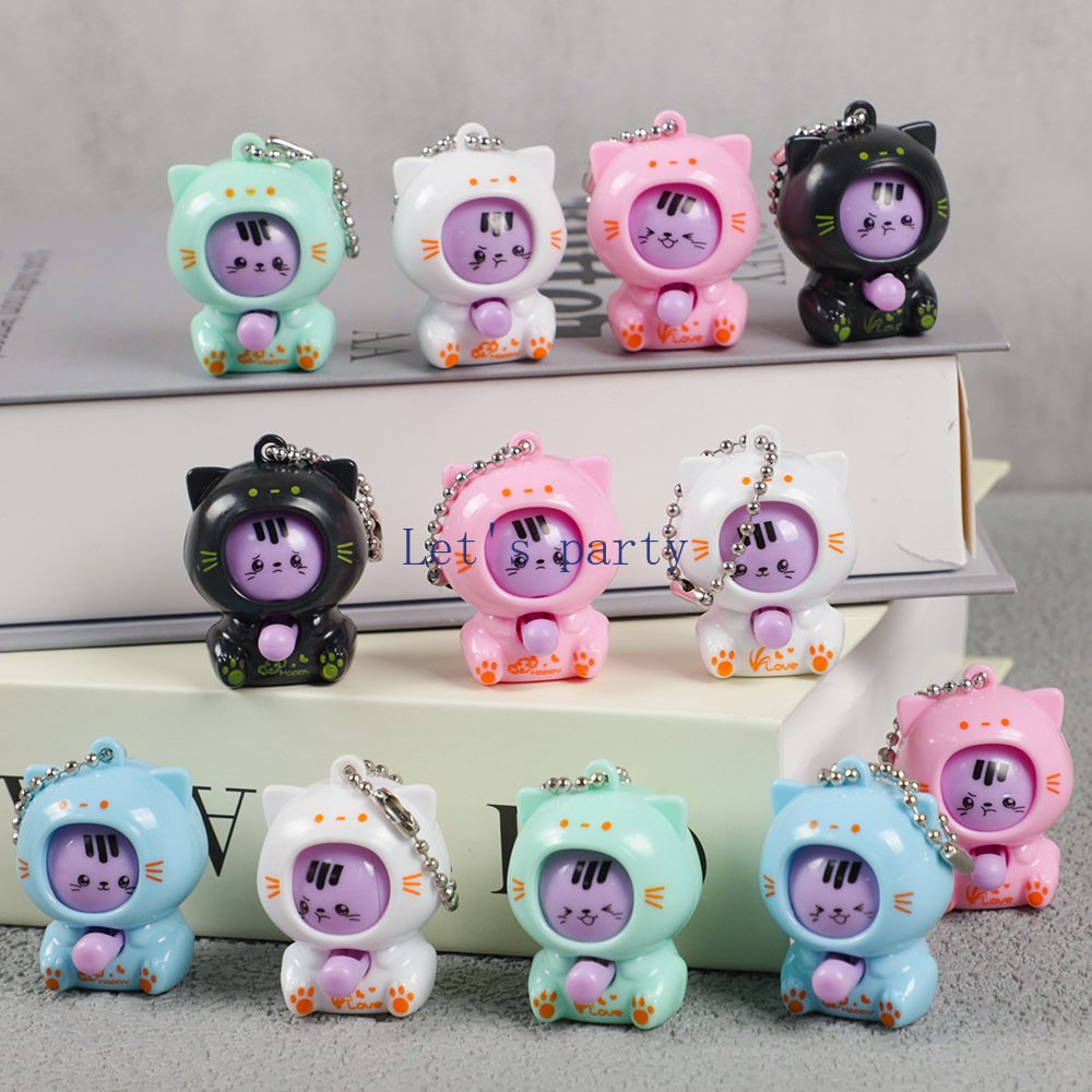 Baby Nursery Dolls - 10 pièces dessin animé Mini chat