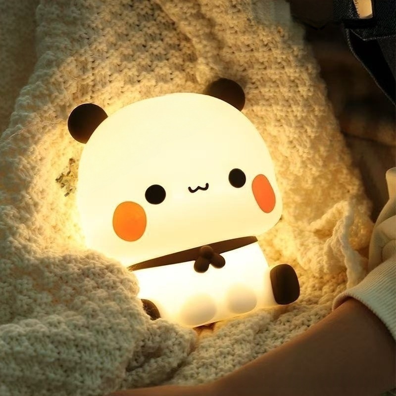 Baby Nursery Dolls - Lampe de nuit LED Panda, adorable