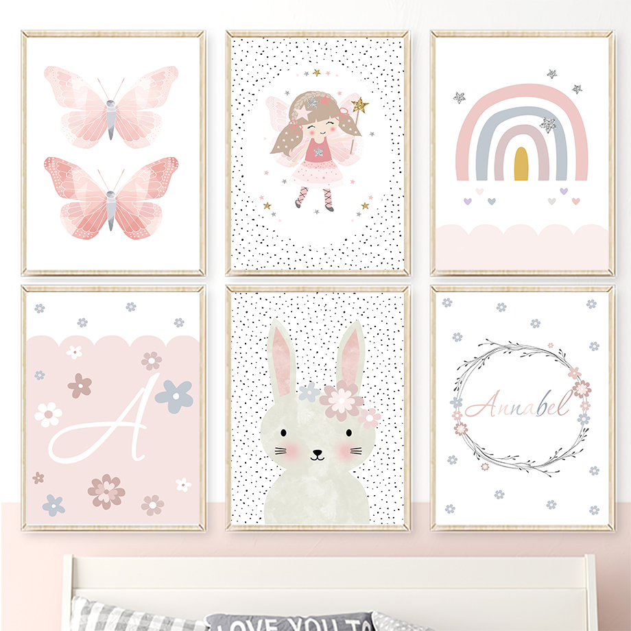 Baby Nursery Pictures - Tableau mural sur toile avec motifs