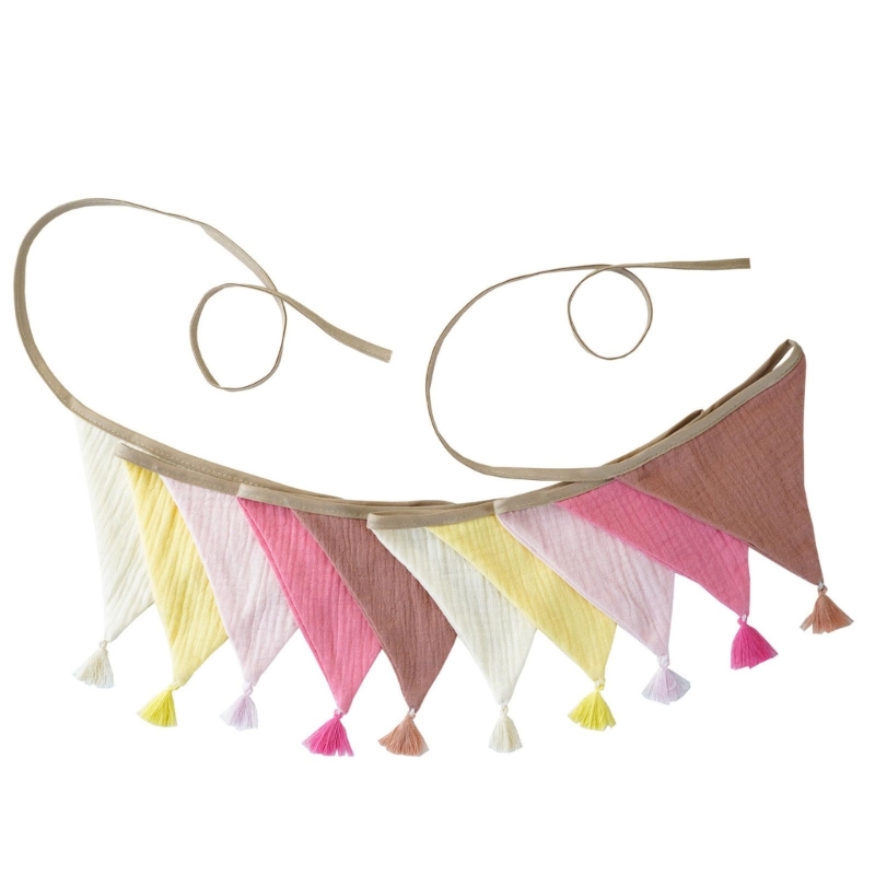 Baby Nursery Bunting - J2HD – drapeaux Festival en crêpe