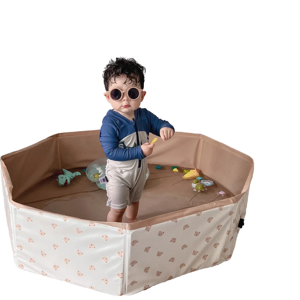 Baby Nursery Ocean - Piscine pliable 2026 pour bébé, usage