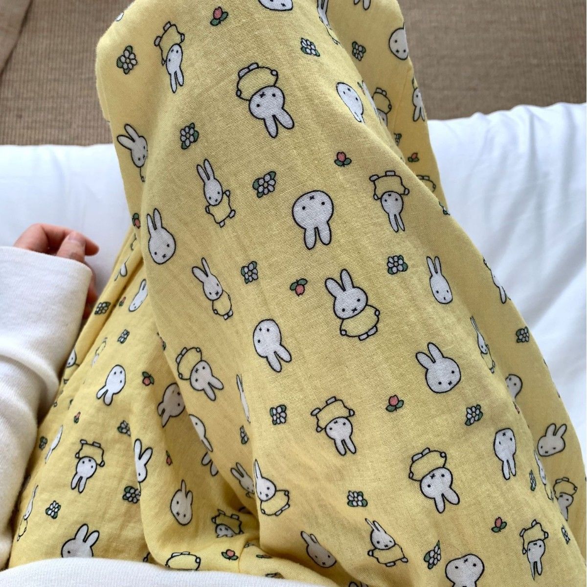 Baby Nursery Yellow - Pantalon de pyjama Miffy jaune 100%