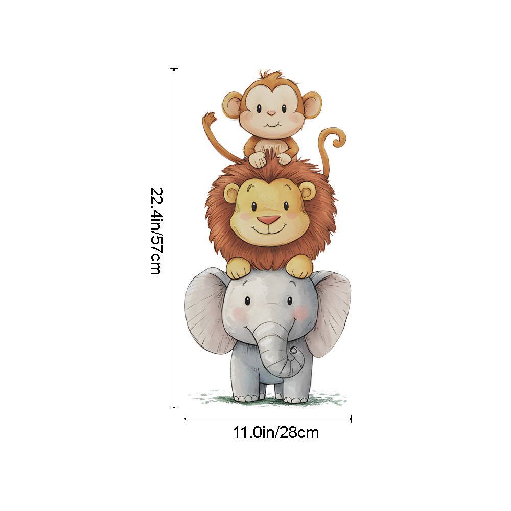 Autocollants muraux mignons d' - Animals Baby Nursery avis et prix