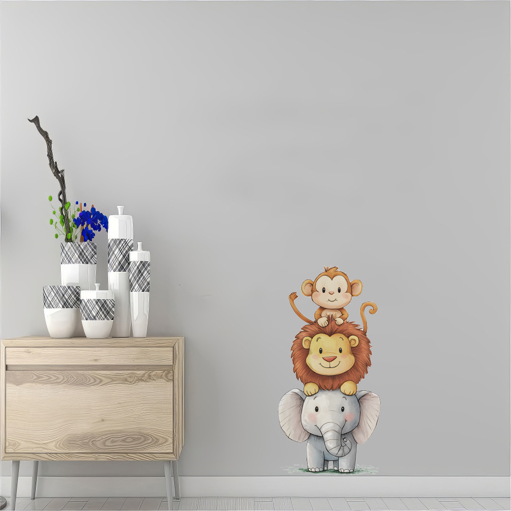 Autocollants muraux mignons d' - Animals Baby Nursery avis et prix