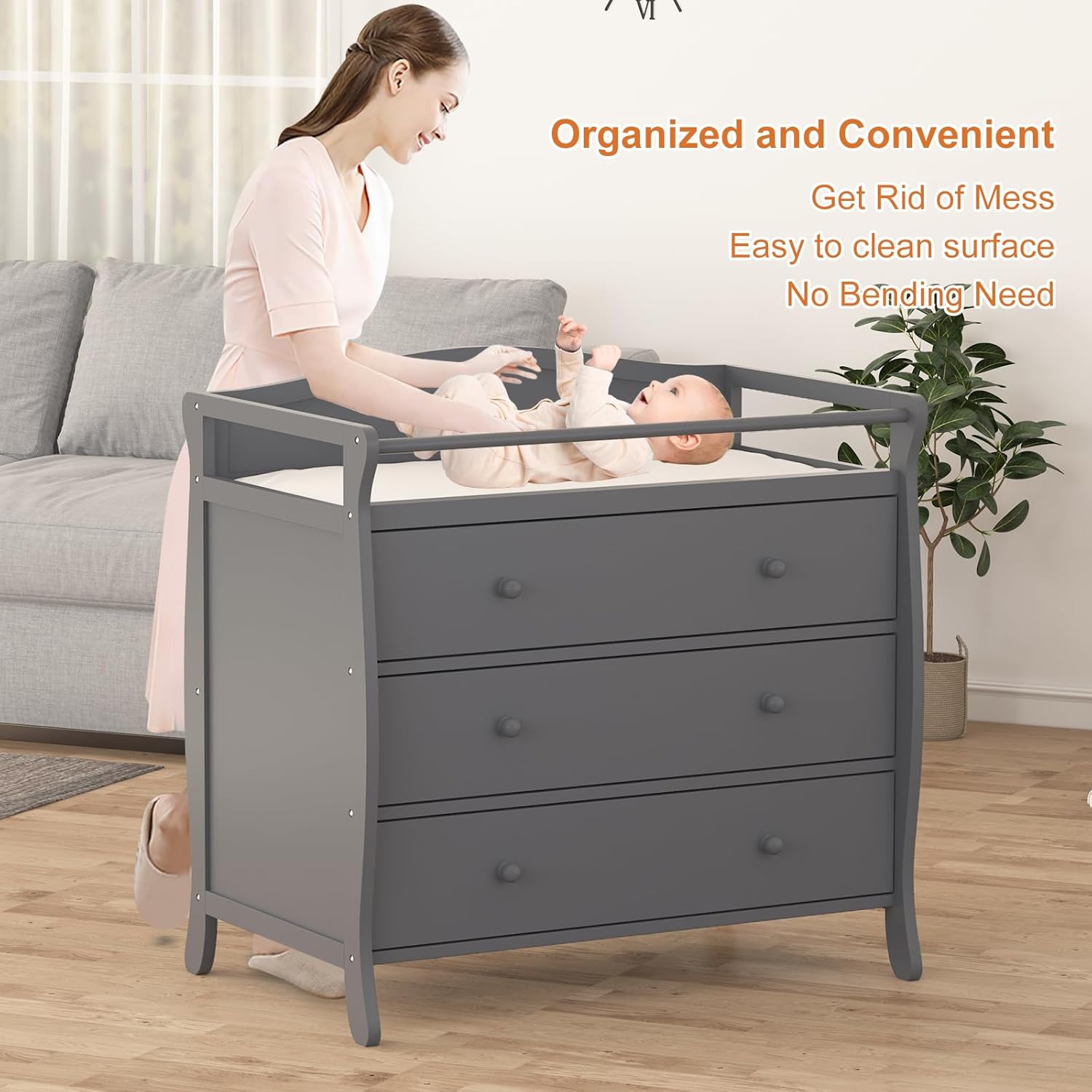 Table à langer pour bébé à 3 t - Baby Nursery Table avis et prix