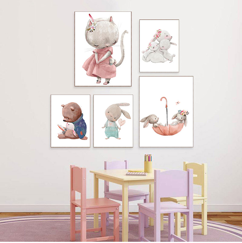 1PC Impression d'art décorativ - Animals Baby Nursery avis et prix