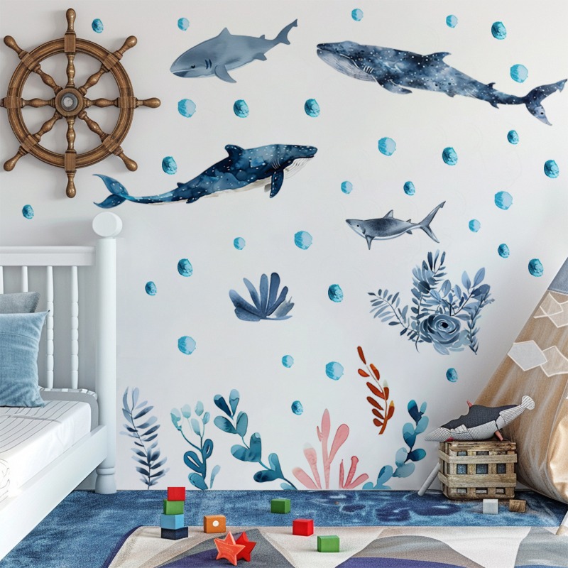 Autocollants muraux d'animaux  - Baby Nursery Ocean avis et prix