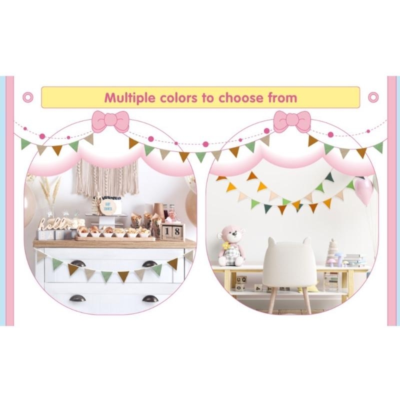 Belle décoration banderole pou - Baby Nursery Bunting avis et prix