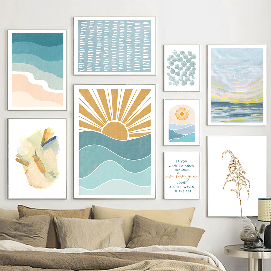 Tableau mural sur toile avec c - Baby Nursery Ocean avis et prix