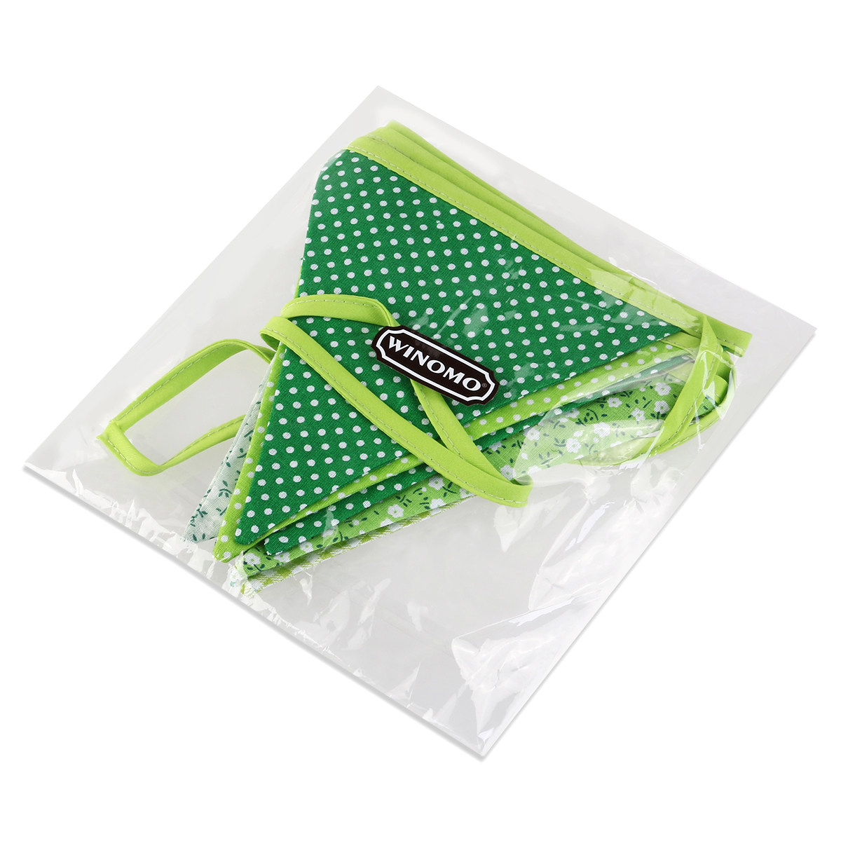 12 drapeaux triangulaires vert - Baby Nursery Bunting avis et prix
