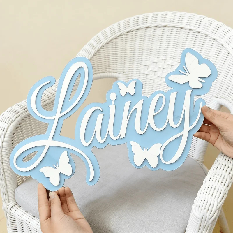 Plaque personnalisée avec le n - Baby Nursery Decorations avis et prix