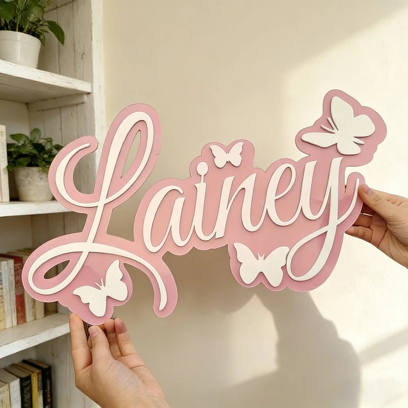 Plaque personnalisée avec le n - Baby Nursery Decorations avis et prix