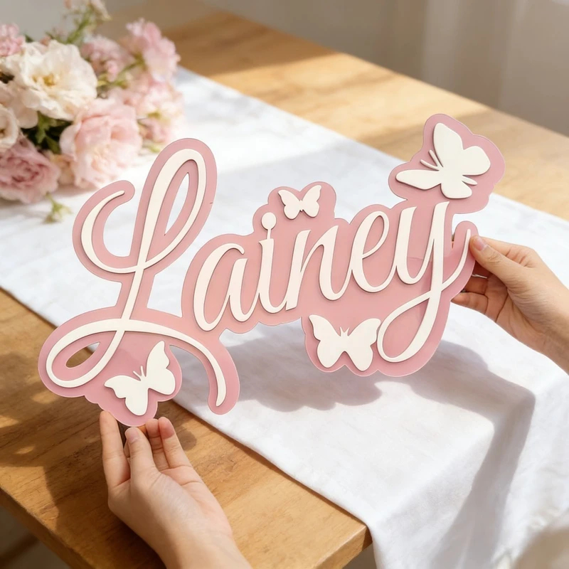 Plaque personnalisée avec le n - Baby Nursery Decorations avis et prix