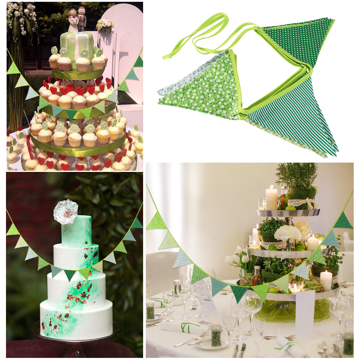 12 pièces de guirlandes triang - Baby Nursery Bunting avis et prix