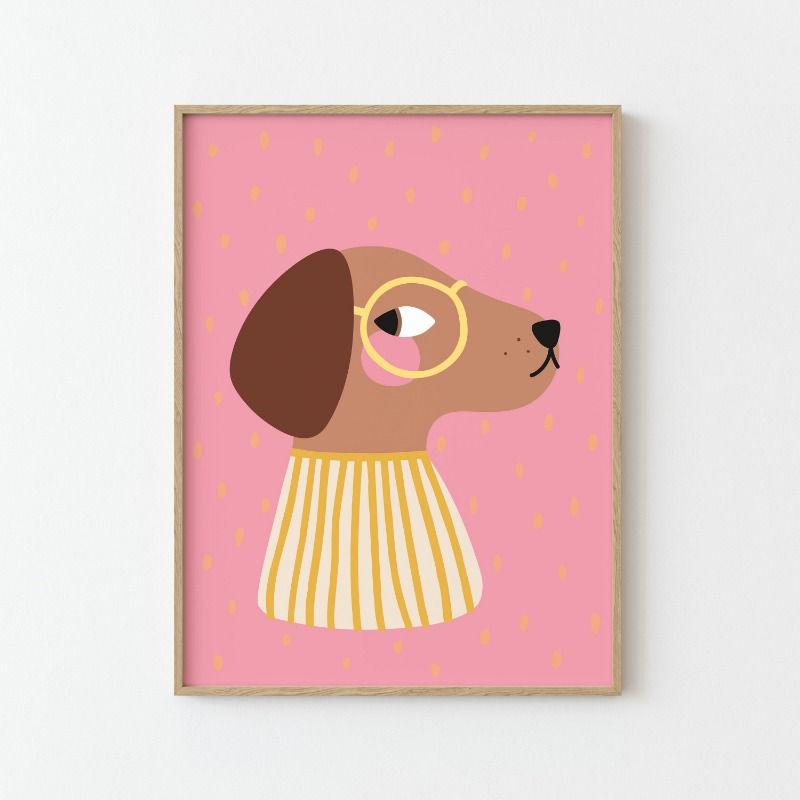 Affiche illustrative d'animaux - Baby Nursery Pictures avis et prix