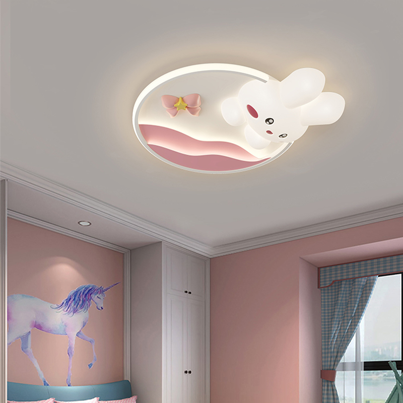 Nouveau 3D lapin plafonnier de - Baby Nursery Ceiling Light avis et prix