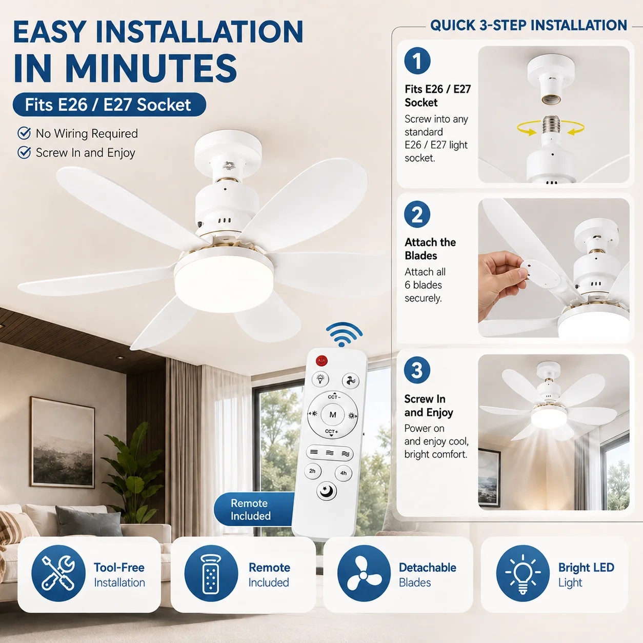 Ventilateur de plafond pour ch - Baby Nursery Ceiling Light avis et prix