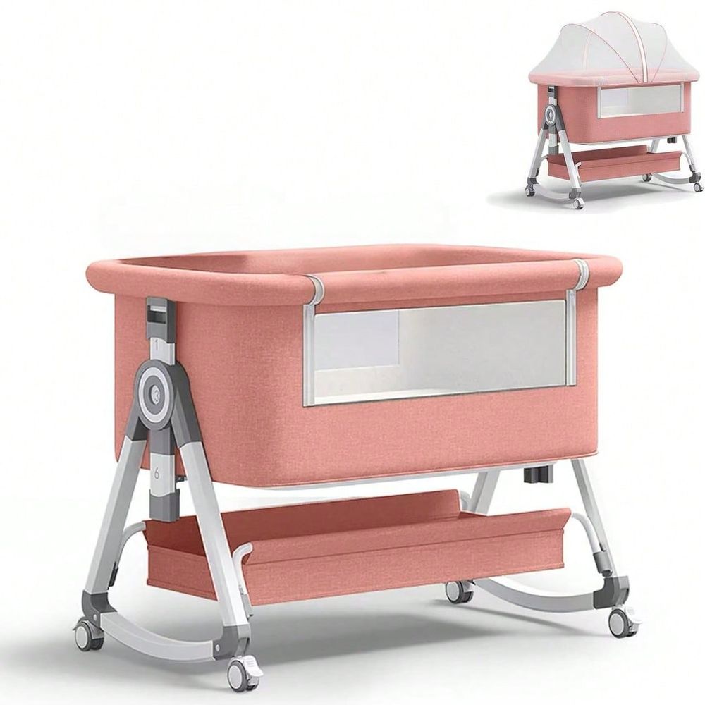 Lit bébé 5 en 1 avec mode de b - Bassinet Bedside Sleeper avis et prix