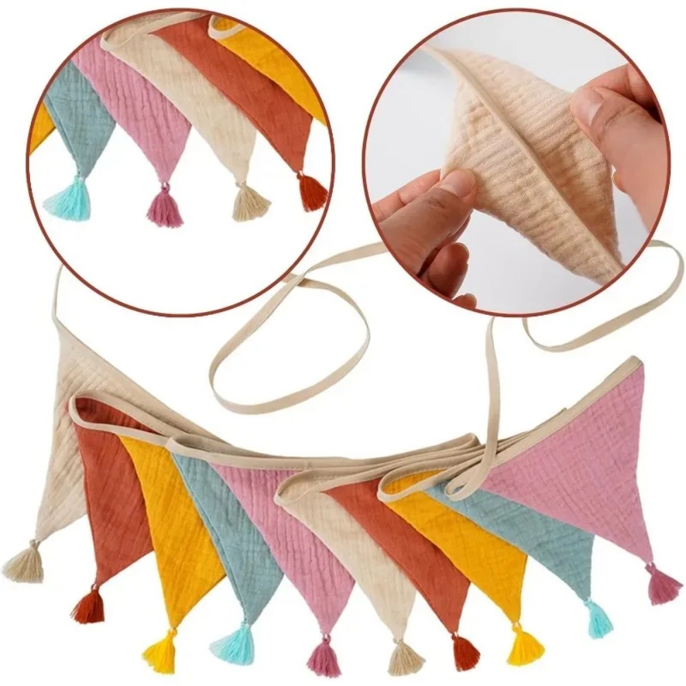 20 bannières en tissu multicol - Baby Nursery Bunting avis et prix
