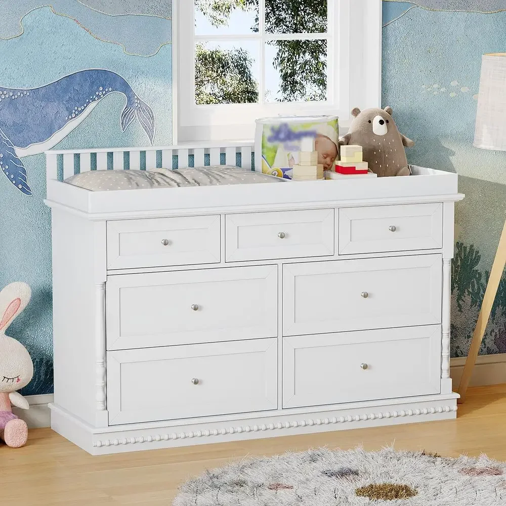 Commode pour bébé de 56,5 pouc - Baby Nursery Table avis et prix