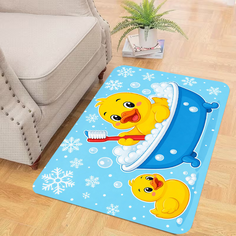 Tapis de bain en flanelle avec - Baby Nursery Yellow avis et prix