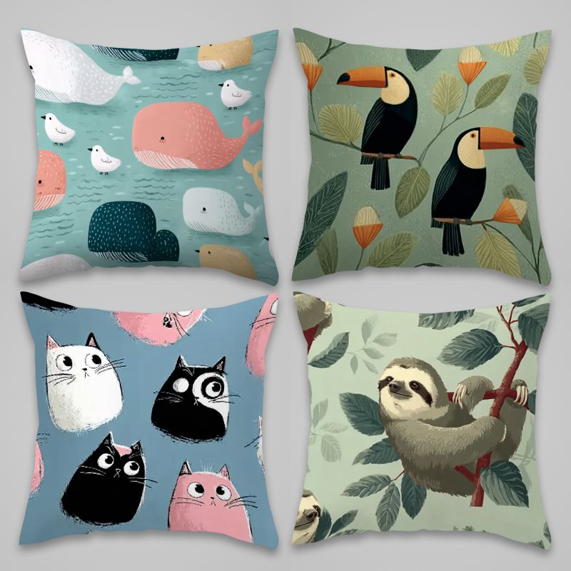 Ensemble de 4 taies d'oreiller - Baby Nursery Ocean avis et prix