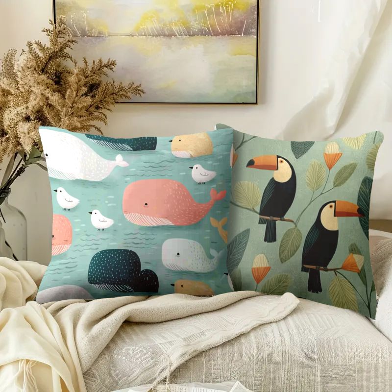Ensemble de 4 taies d'oreiller - Baby Nursery Ocean avis et prix