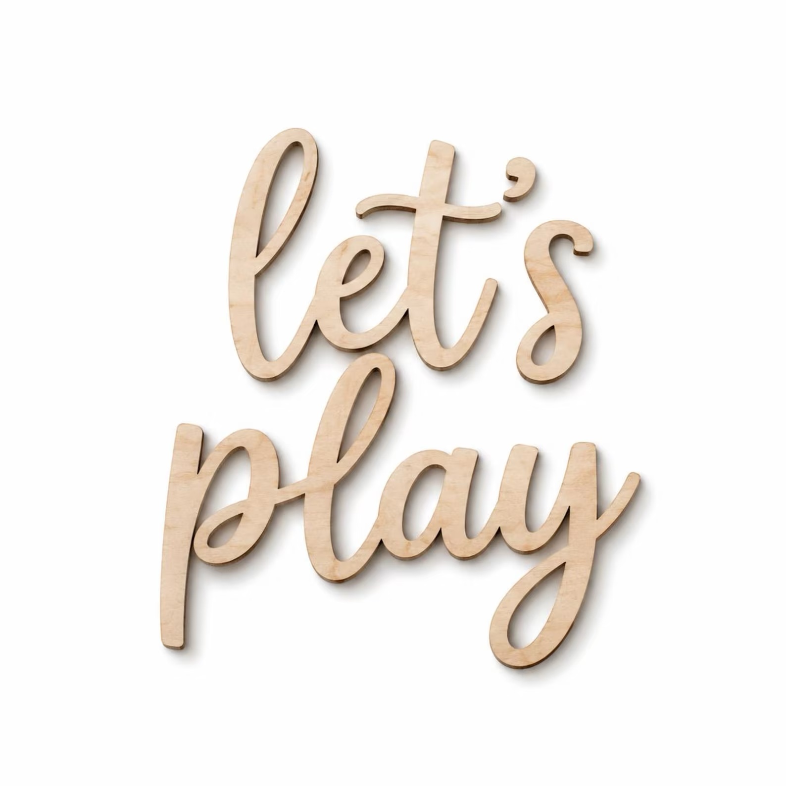 Panneau mural en bois « Let's  - Baby Nursery Pictures avis et prix