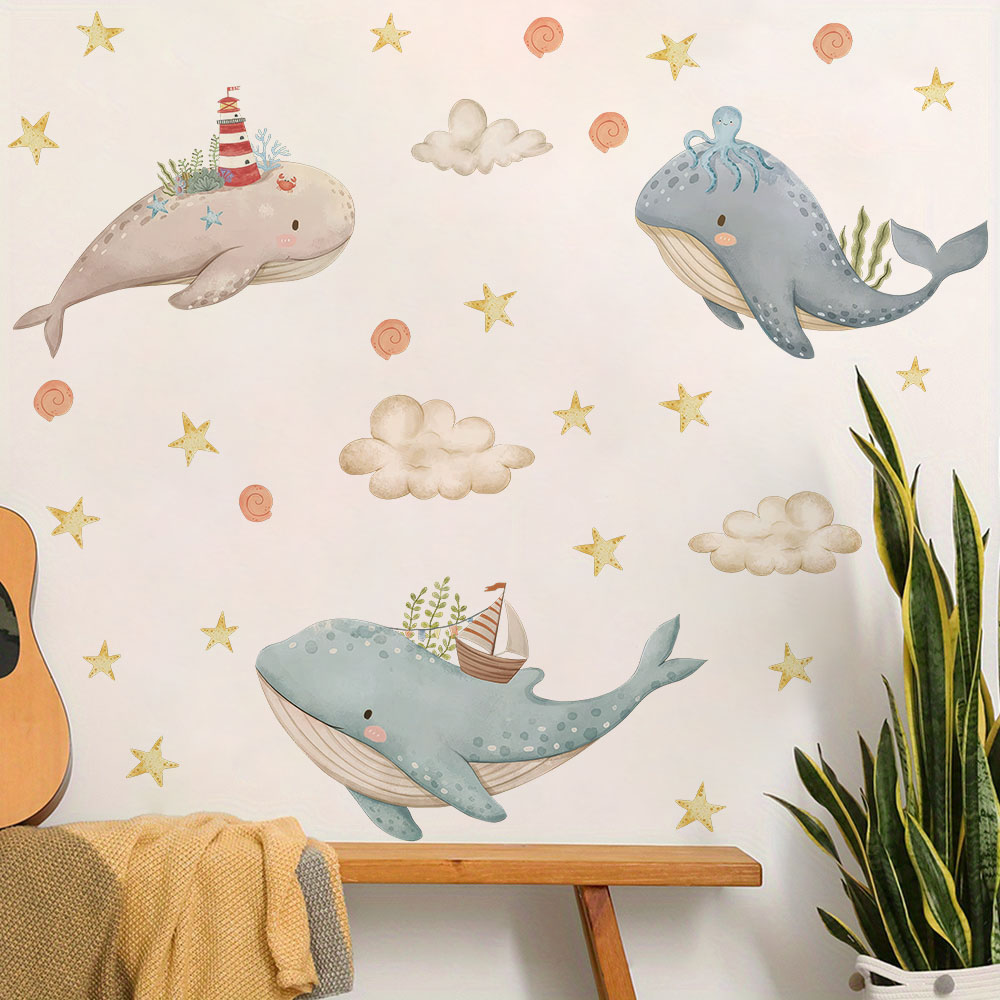 Autocollants muraux de dessin  - Baby Nursery Ocean avis et prix