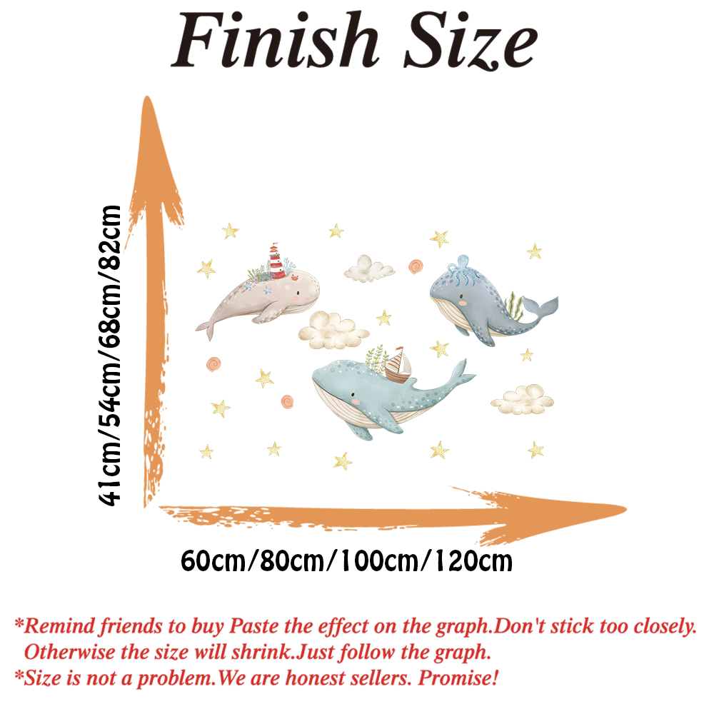 Autocollants muraux de dessin  - Baby Nursery Ocean avis et prix
