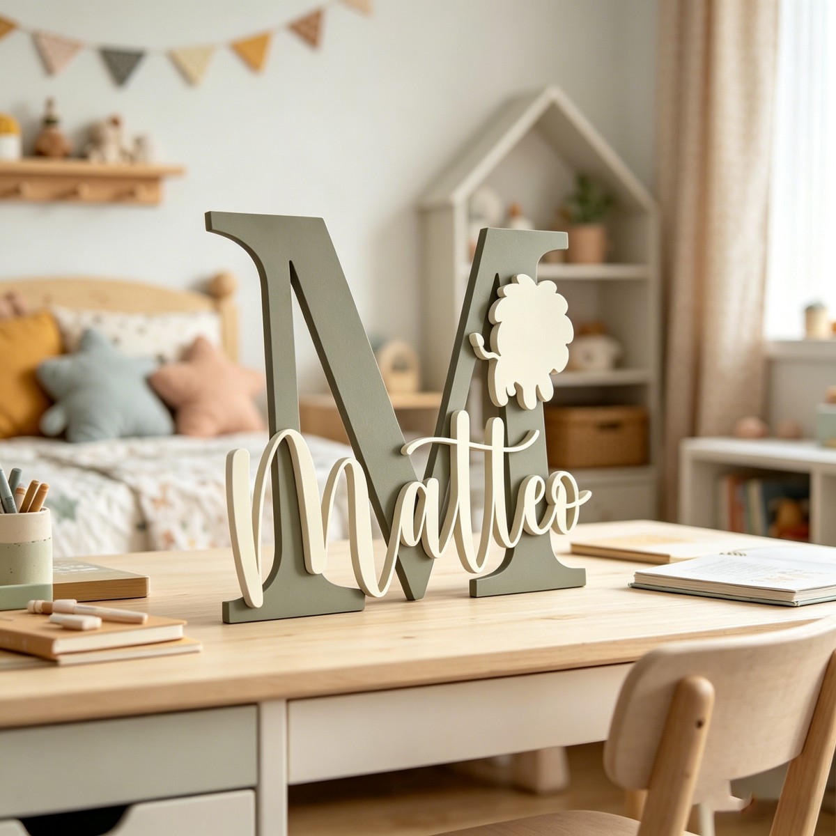 1 plaque nominative en bois pe - Baby Nursery Decorations avis et prix