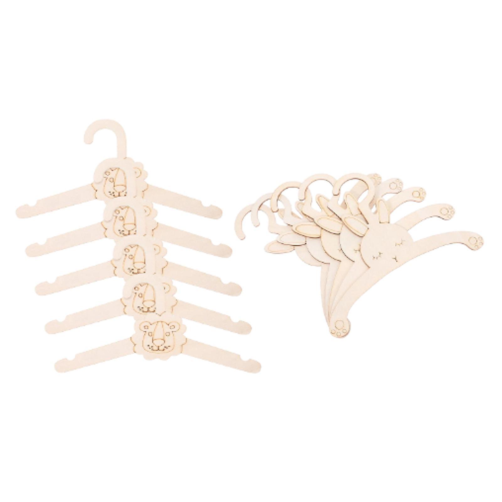 Petits cintres en bois antidér - Baby Nursery Closet Organization avis et prix