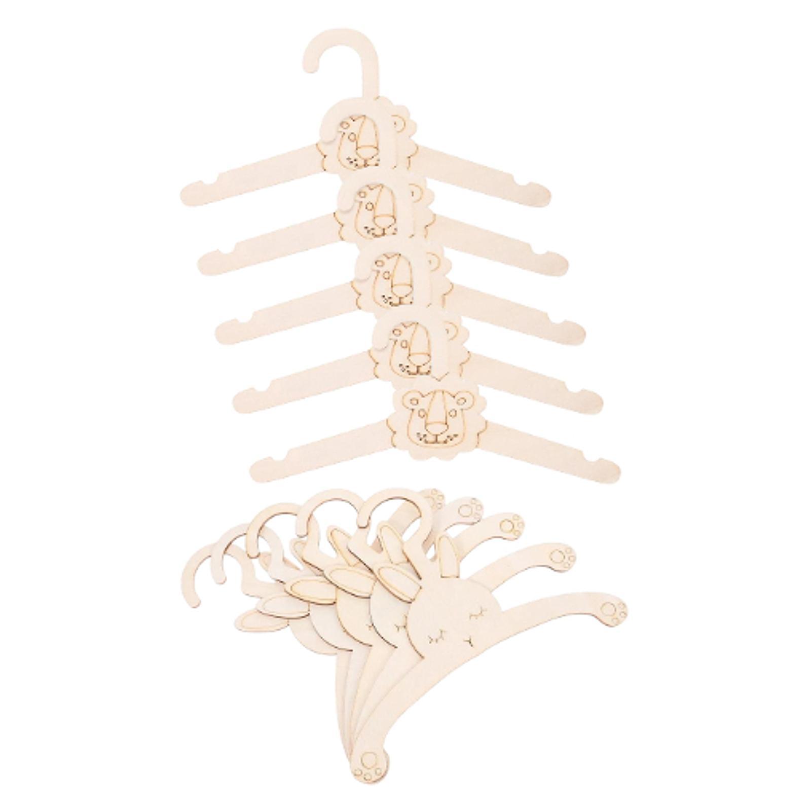 Petits cintres en bois antidér - Baby Nursery Closet Organization avis et prix