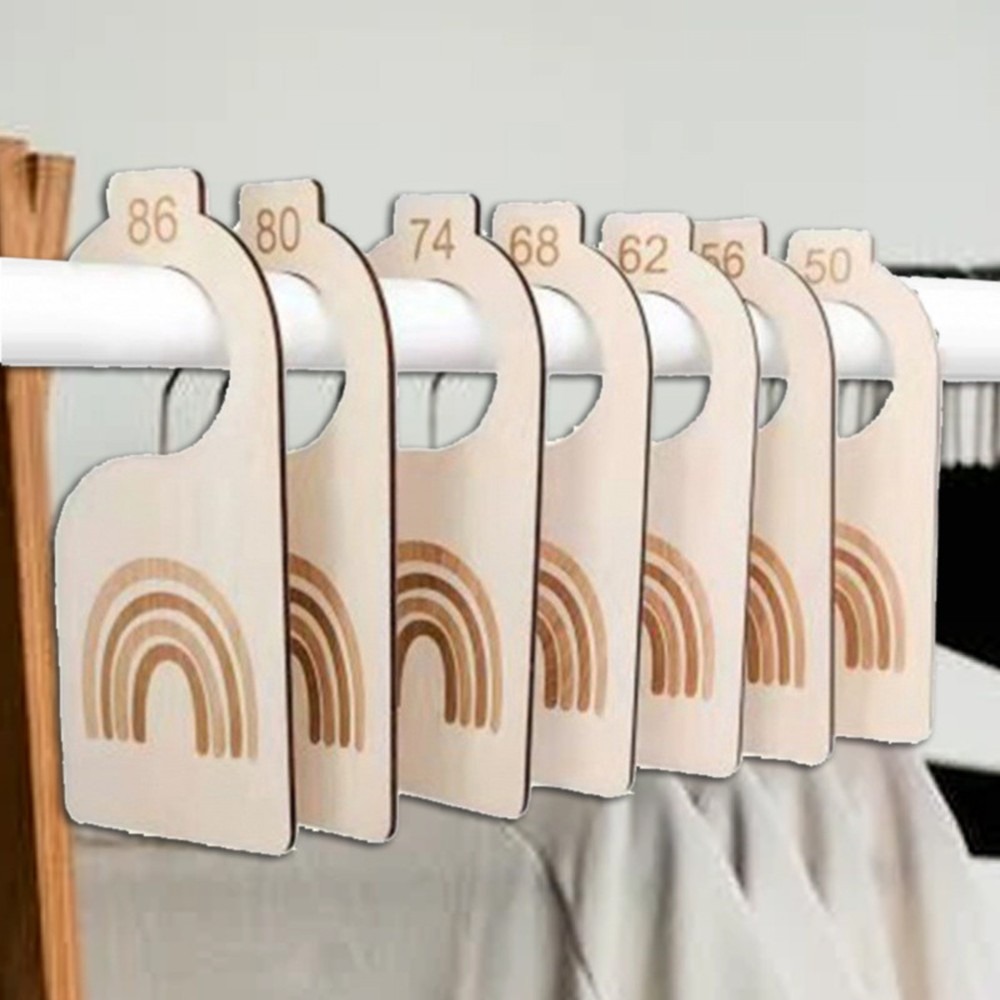 Séparateurs de placard arc-en- - Baby Nursery Closet Organization avis et prix