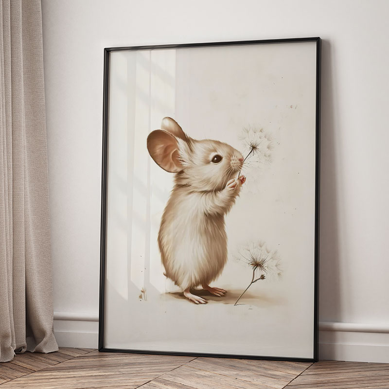 Affiches d'animaux (Ours, Lapi - Animals Baby Nursery avis et prix