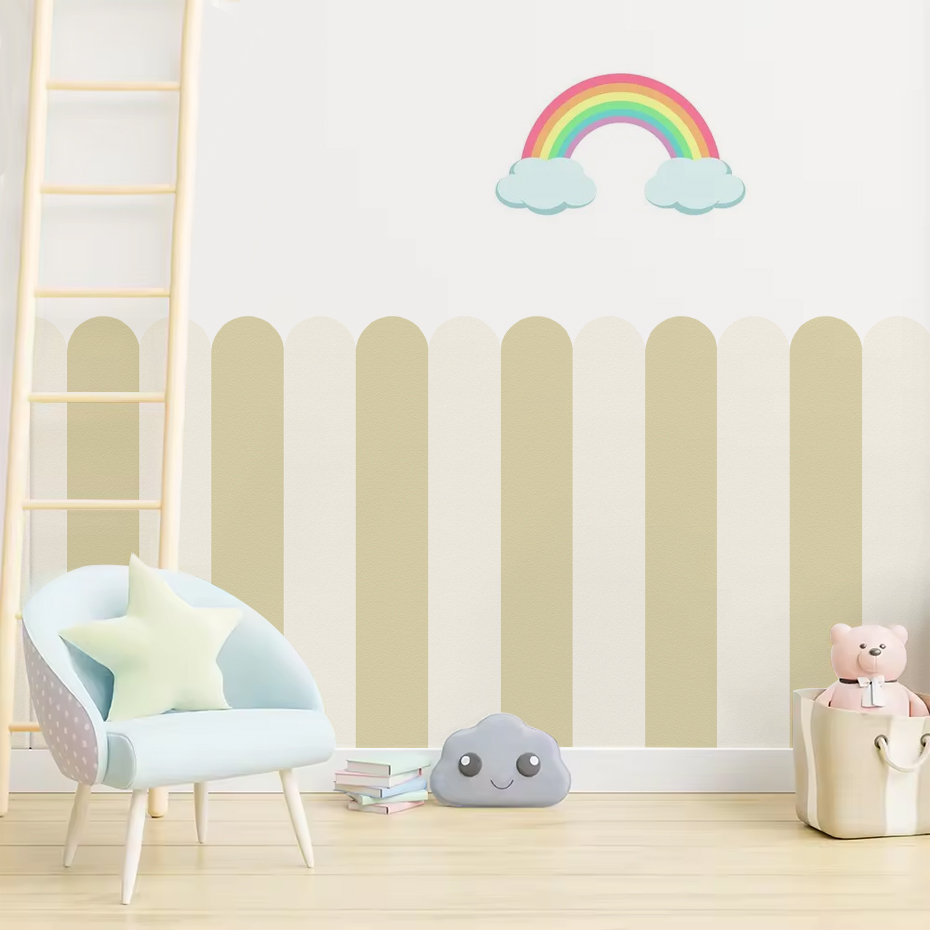 Papier peint en Arc à rayures  - Baby Nursery Pictures avis et prix