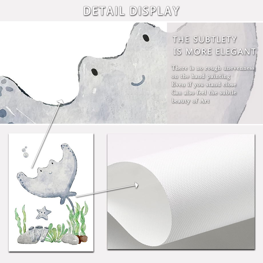 Tableau mural en toile imprimé - Baby Nursery Ocean avis et prix