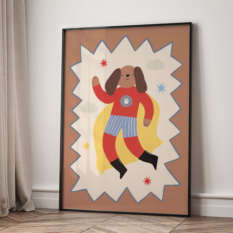 Peinture sur toile murale pour - Animals Baby Nursery avis et prix