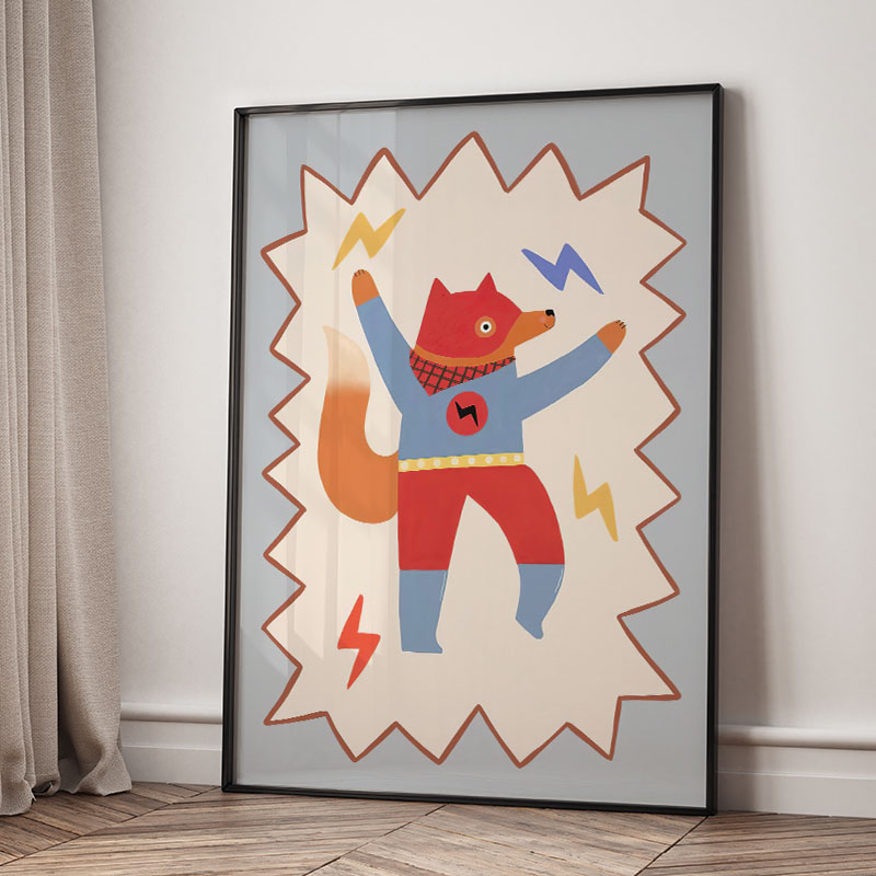 Peinture sur toile murale pour - Animals Baby Nursery avis et prix