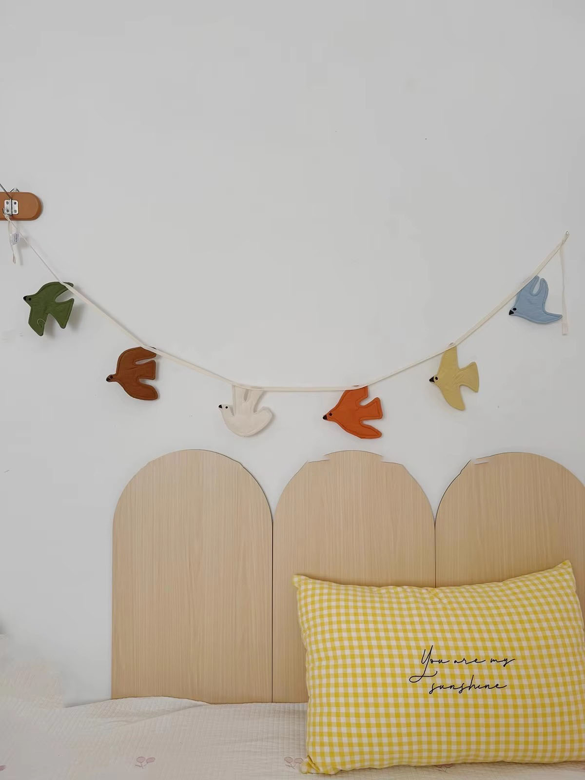 Guirlande de drapeaux en tissu - Baby Nursery Bunting avis et prix